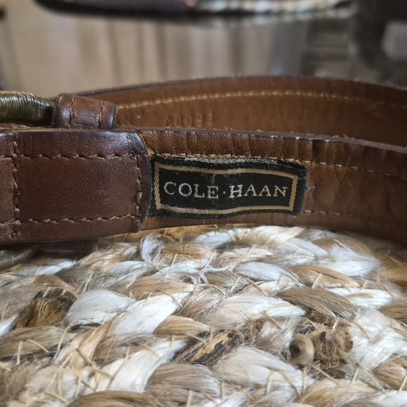 Cole Haan Brown Leather Belt